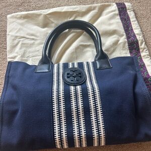 Tory Burch Navy and white Women's Bag